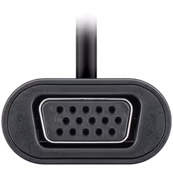 Goobay 38531 cavo e adattatore video 0,2 m USB tipo-C VGA (D-Sub) Nero