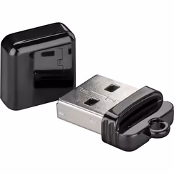 Goobay 38656, MicroSD (TransFlash), Nero, 480 Mbit/s, USB, 1 pz, Sacchetto di politene