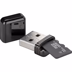 Goobay 38656 lettore di schede USB Nero