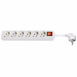 Wentronic 38845, 5 m, Interno, CEE, Ad angolo, IP20, Resistente agli spruzzi