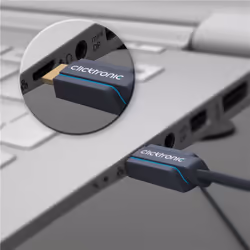 ClickTronic 40988 cavo HDMI 1 m HDMI tipo A (Standard) Nero