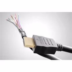 HL HL0410840 cavo HDMI 2 m HDMI tipo A (Standard) Nero - Vista aggiuntiva 4
