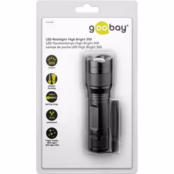 Goobay 44560 torcia Nero Torcia a mano LED - Vista aggiuntiva 4