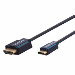 ClickTronic 44930, 3 m, USB tipo-C, HDMI tipo A (Standard), Maschio, Maschio, Dritto