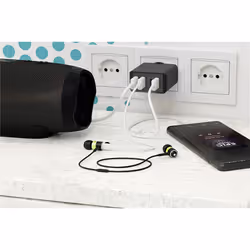 Goobay 44953 Caricabatterie per dispositivi mobili Universale Nero AC Interno - Vista aggiuntiva 5