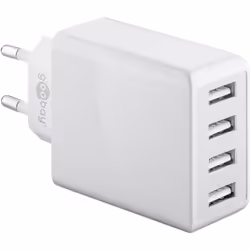 Wentronic 44962, Interno, AC, 5 V, Bianco
