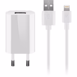 Goobay 44978, Interno, AC, 5 V, 1 m, Bianco