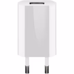 Goobay 44978 Caricabatterie per dispositivi mobili Telefono cellulare, Smartphone Bianco AC Interno