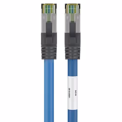 Goobay 45663 cavo di rete Blu 7,5 m Cat8.1 S/FTP (S-STP)