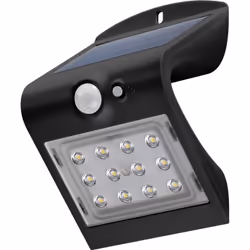 Goobay 45801, Illuminazione da parete da esterno, Nero, Acrilonitrile butadiene stirene (ABS), Policarbonato (PC), IP65, Gara ...