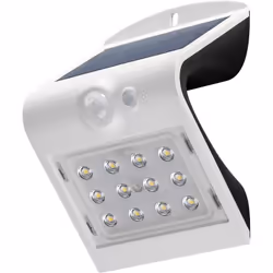 Goobay 45802, Illuminazione da parete da esterno, Bianco, Acrilonitrile butadiene stirene (ABS), Policarbonato (PC), IP65, Gi ...