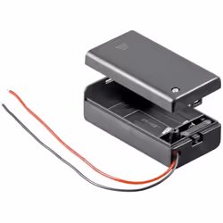 Goobay 48171, 9V, Plastica, Nero, -20 - 50 °C, 1 pz, 33 mm