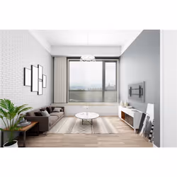 Goobay 49742 Supporto TV a parete 2,54 m (100") Nero - Vista aggiuntiva 6