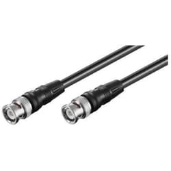 Goobay AVK 146-1000 10.0m cavo coassiale 10 m Nero