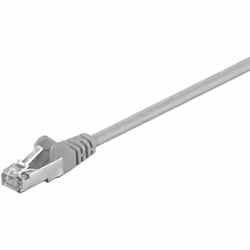 Goobay 50126, 0,5 m, Cat5e, F/UTP (FTP), RJ-45, RJ-45, Grigio