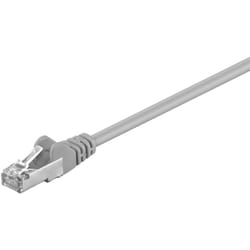 Goobay 50126 cavo di rete Grigio 0,5 m Cat5e F/UTP (FTP)