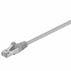 Goobay 50133, 10 m, Cat5e, F/UTP (FTP), RJ-45, RJ-45, Grigio