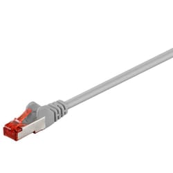 Goobay 50887 cavo di rete Grigio 2 m Cat6 S/FTP (S-STP)
