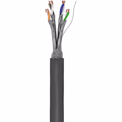Goobay 50977 cavo di rete Grigio 100 m Cat6 S/FTP (S-STP)