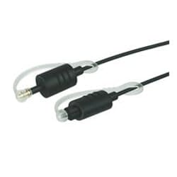 Goobay AVK 224-200 2.0m cavo InfiniBand e in fibra ottica 2 m Toslink 3.5mm Nero