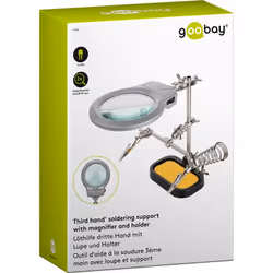 Goobay 51226 accessorio per stazione/ferro saldante 1 pz Supporto con lente d'ingrandimento - Vista aggiuntiva 4