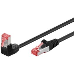 Goobay 51545 cavo di rete Nero 3 m Cat6 S/FTP (S-STP)
