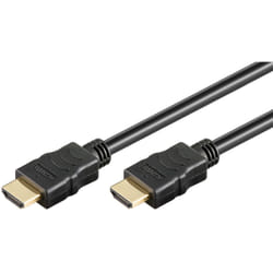 Goobay 51820 cavo HDMI 2 m HDMI tipo A (Standard) Nero