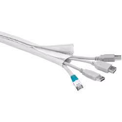 Goobay 51918 guaina per cavo Bianco