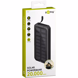 Goobay 53934 batteria portatile Polimeri di litio (LiPo) 20000 mAh Nero - Vista aggiuntiva 5