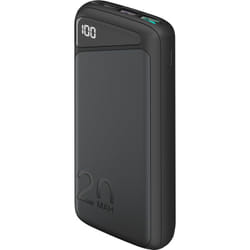 Goobay 53939 batteria portatile Polimeri di litio (LiPo) 20000 mAh Nero