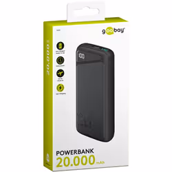Goobay 53939 batteria portatile Polimeri di litio (LiPo) 20000 mAh Nero - Vista aggiuntiva 6