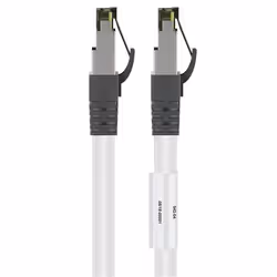 Goobay 55127 cavo di rete Bianco 5 m Cat8.1 S/FTP (S-STP)