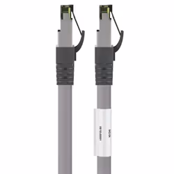 Goobay 55143 cavo di rete Grigio 20 m Cat8.1 S/FTP (S-STP)