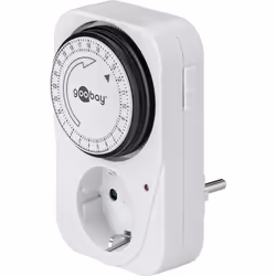 Goobay 55540 timer elettrico Bianco Timer quotidiano