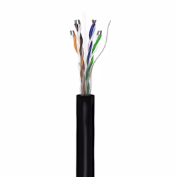 Goobay 57293 cavo di rete Nero 100 m Cat6 U/UTP (UTP)