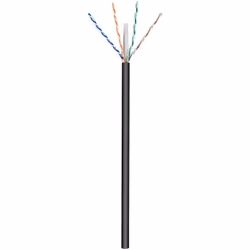 Goobay 57293 cavo di rete Nero 100 m Cat6 U/UTP (UTP)
