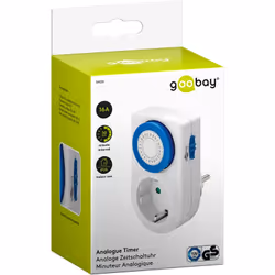 Goobay 59038 timer elettrico Bianco Timer quotidiano - Vista aggiuntiva 6