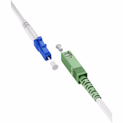 Goobay 59610 cavo InfiniBand e in fibra ottica 3 m SC LC FTTH Bianco