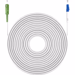 Goobay 59610 cavo InfiniBand e in fibra ottica 3 m SC LC FTTH Bianco