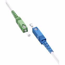 Goobay 59625 cavo InfiniBand e in fibra ottica 25 m SC FTTH Bianco