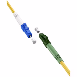 Goobay 59628 cavo InfiniBand e in fibra ottica 1 m LC FTTH Giallo