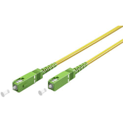 Goobay 59640 cavo InfiniBand e in fibra ottica 3 m SC FTTH Giallo