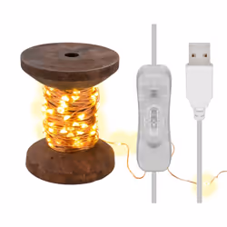 Goobay 60341, Luci di fata, Marrone, Trasparente, Rame, Plastica, Legno, IP20, Trasparente, 100 lampadina(e)