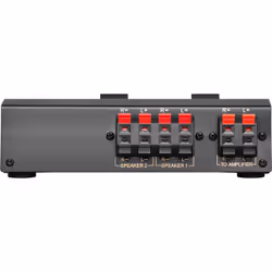 Goobay 60928 commutatore audio Nero