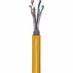 Goobay 61126 cavo di rete Giallo 25 m Cat8.1 S/FTP (S-STP)