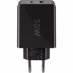 Wentronic 61673 Caricabatterie per dispositivi mobili Universale Nero AC Ricarica rapida Interno