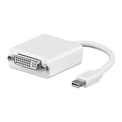 Goobay Mini-DP / DVI, SB Mini DisplayPort DVI-D Bianco