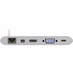 Goobay 62113 replicatore di porte e docking station per laptop Cablato USB 3.2 Gen 1 (3.1 Gen 1) Type-C Argento - Vista aggiuntiva 5