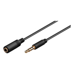 CMYK HL0624780 cavo audio 1,5 m 3.5mm Nero