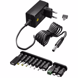Goobay 64568, Interno, AC, 12 V, 1 A, IP20, 1,8 m